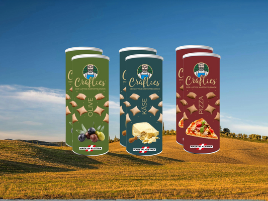 Crafties Box "Dolce Vita": Italienischer Genuss als kalorienarmer Snack